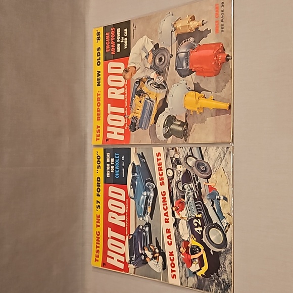 1957 & 1959 Hot Rod Magazine Lot - Picture 2 of 9